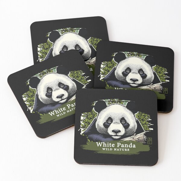 Item preview, White Panda - WILD NATURE - WHITE PANDA -9 designed and sold by ArtProjectShop.