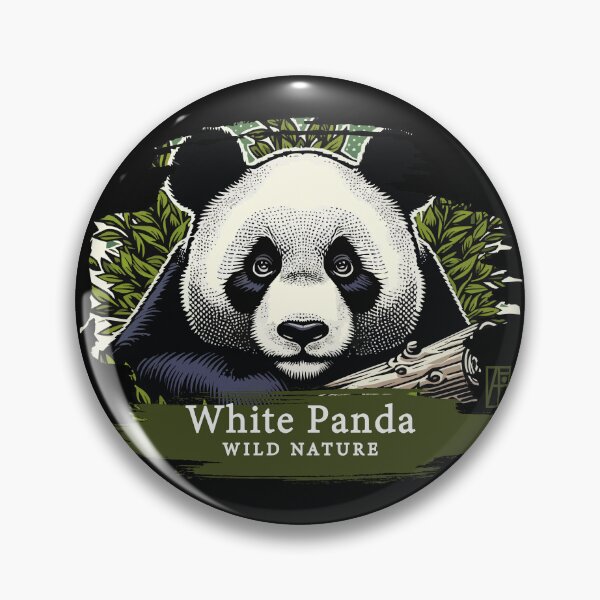 Item preview, White Panda - WILD NATURE - WHITE PANDA -9 designed and sold by ArtProjectShop.