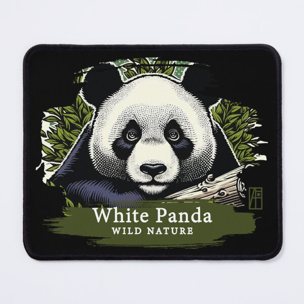 Item preview, White Panda - WILD NATURE - WHITE PANDA -9 designed and sold by ArtProjectShop.
