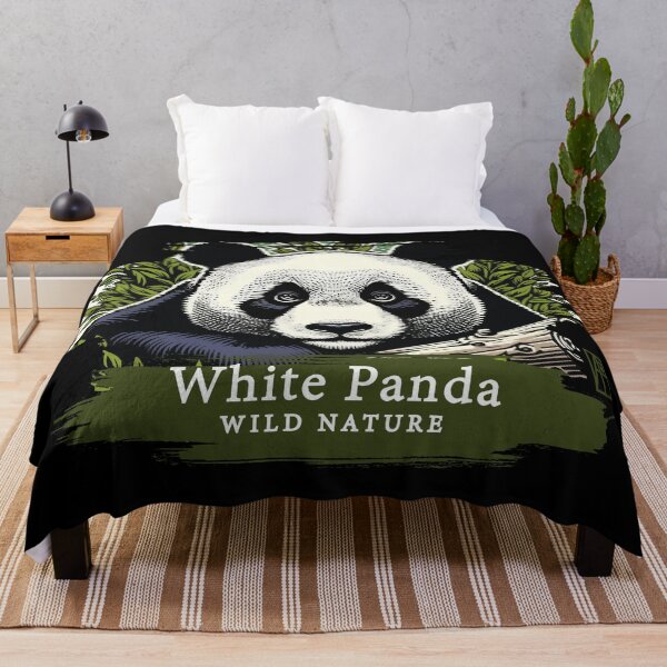 Item preview, White Panda - WILD NATURE - WHITE PANDA -9 designed and sold by ArtProjectShop.