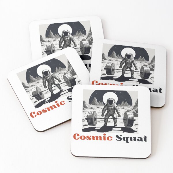 Item preview, cosmic squat fitness lovers designed and sold by Yeyishop.