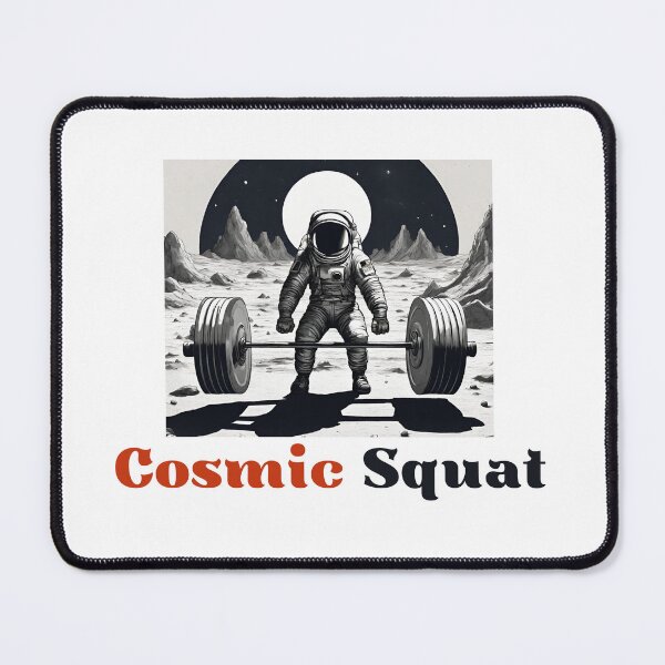 Item preview, cosmic squat fitness lovers designed and sold by Yeyishop.