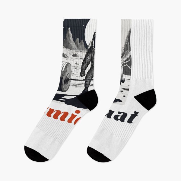 Aperçu de l'œuvre amateurs de fitness squat cosmique créée et vendue par Yeyishop.