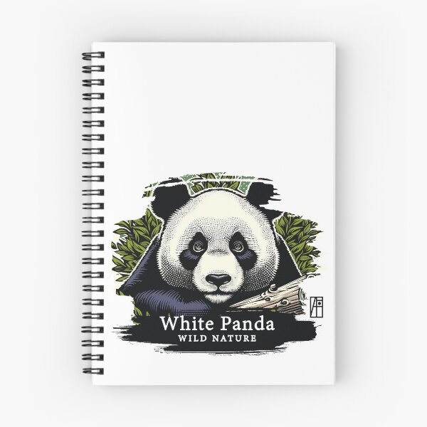 Item preview, White Panda - WILD NATURE - WHITE PANDA -10 designed and sold by ArtProjectShop.
