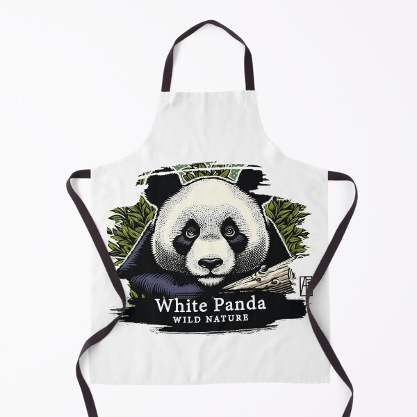 Item preview, White Panda - WILD NATURE - WHITE PANDA -10 designed and sold by ArtProjectShop.