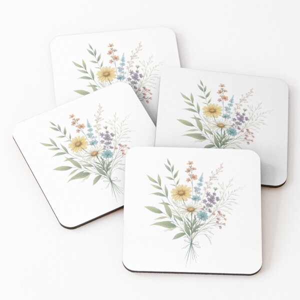 Item preview, Wildflower Bouquet Sketch designed and sold by Mikileeoffical.