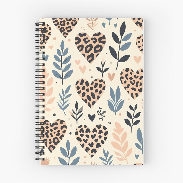 Item preview, Leopard print hearts.  designed and sold by ShazellArt.