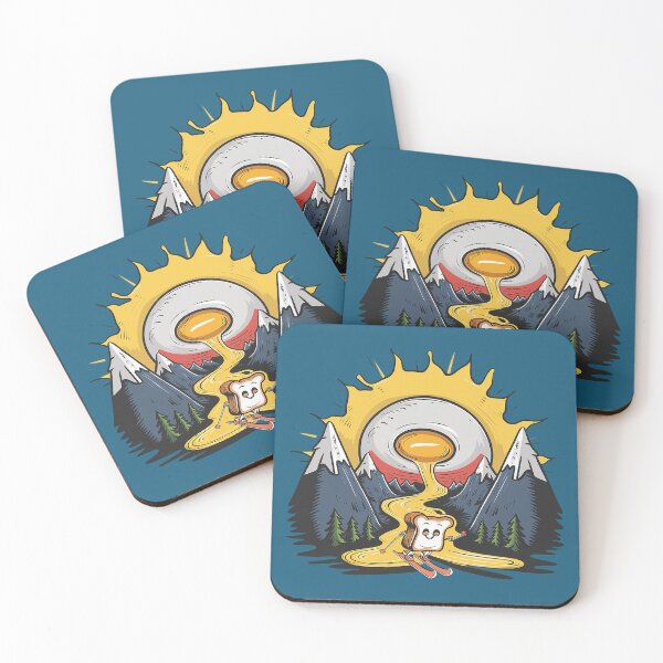 Item preview, Eggs and Toast Skier designed and sold by bunnyboiler.
