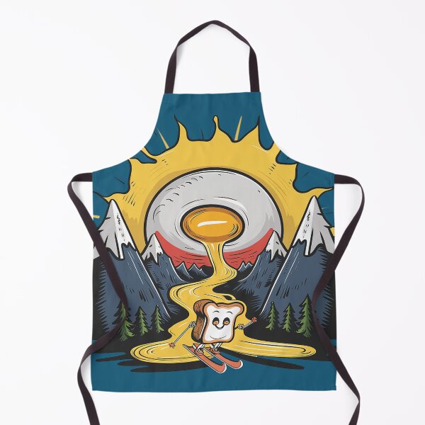 Artikelvorschau, Eier und Toast Skifahrer entworfen und verkauft von bunnyboiler.