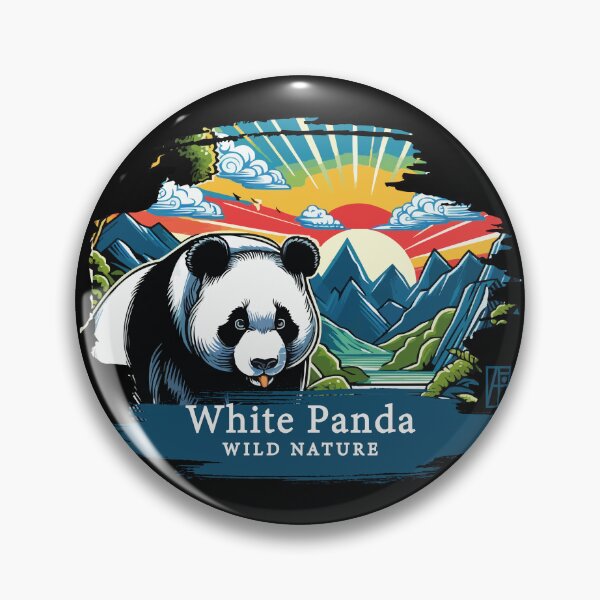 Item preview, White Panda - WILD NATURE - WHITE PANDA -11 designed and sold by ArtProjectShop.