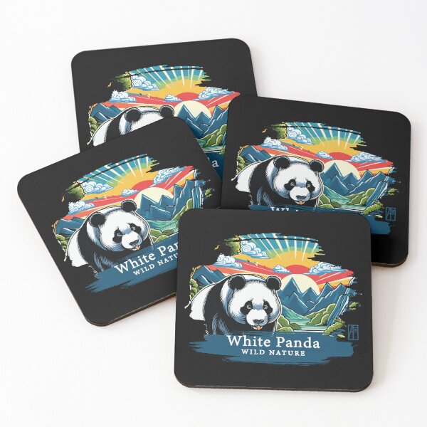 Item preview, White Panda - WILD NATURE - WHITE PANDA -11 designed and sold by ArtProjectShop.
