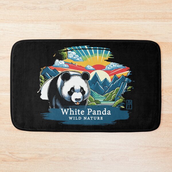 Item preview, White Panda - WILD NATURE - WHITE PANDA -11 designed and sold by ArtProjectShop.