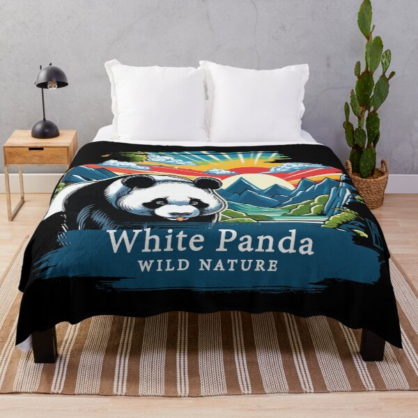 Item preview, White Panda - WILD NATURE - WHITE PANDA -11 designed and sold by ArtProjectShop.