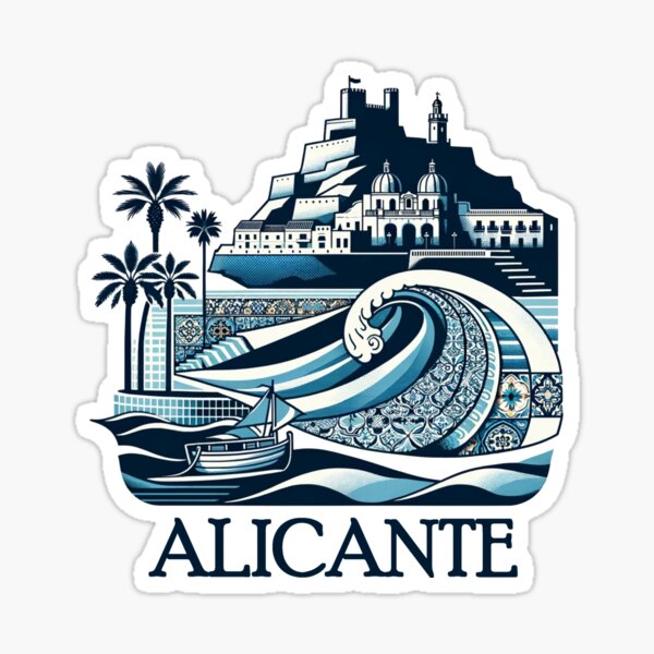 Vista previa del artículo con la obra «alicante», diseñado y vendido por erysavy.
