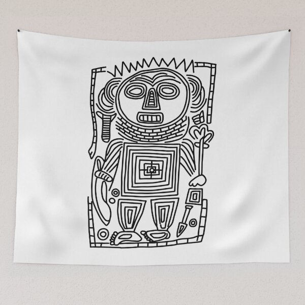 Item preview, ancient idol petroglyph designed and sold by tony4urban.