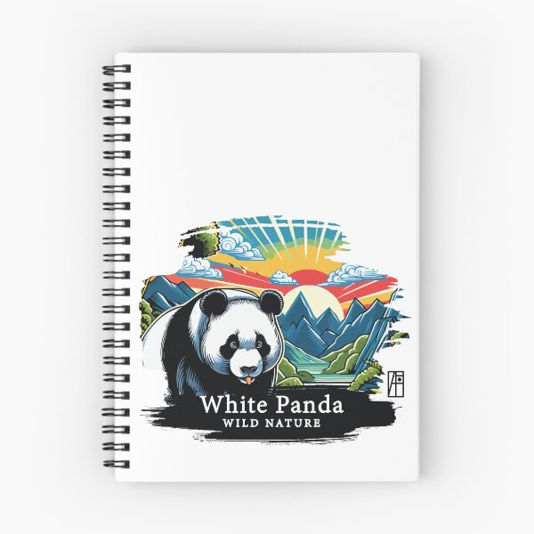 Item preview, White Panda - WILD NATURE - WHITE PANDA -12 designed and sold by ArtProjectShop.