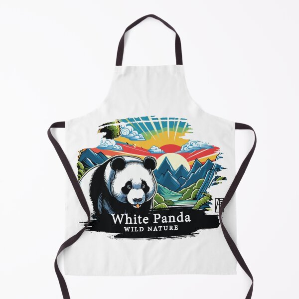 Item preview, White Panda - WILD NATURE - WHITE PANDA -12 designed and sold by ArtProjectShop.