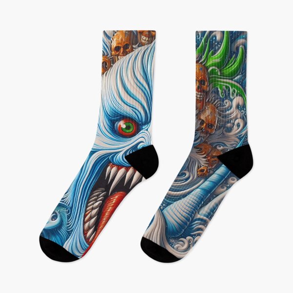 Item preview, Face of Water,a creepy, surreal face designed and sold by aminz4.