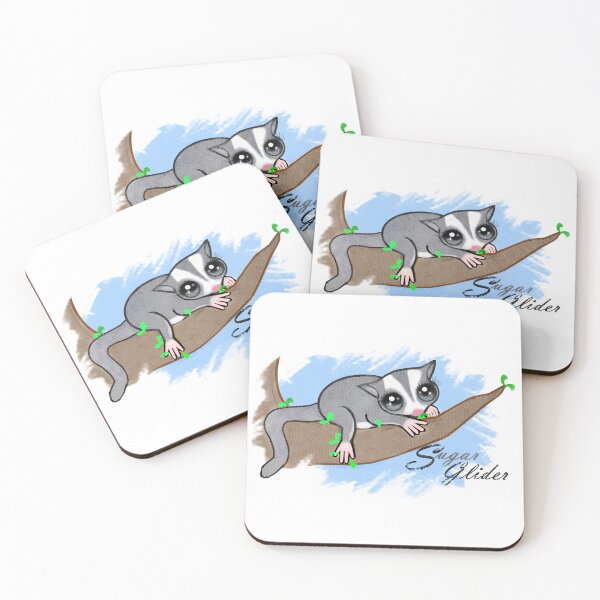 Item preview, Cute Sugar Glider  designed and sold by Shirley cute art .