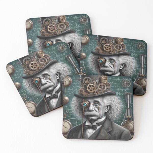 Item preview, Albert Einstein Steampunk  designed and sold by sevenmountains.