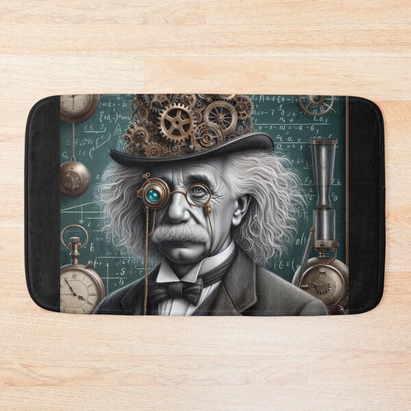 Item preview, Albert Einstein Steampunk  designed and sold by sevenmountains.