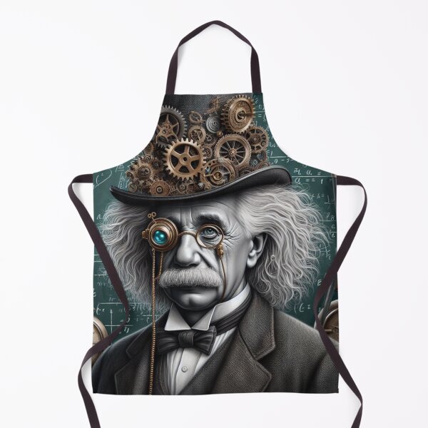 Item preview, Albert Einstein Steampunk designed and sold by sevenmountains.