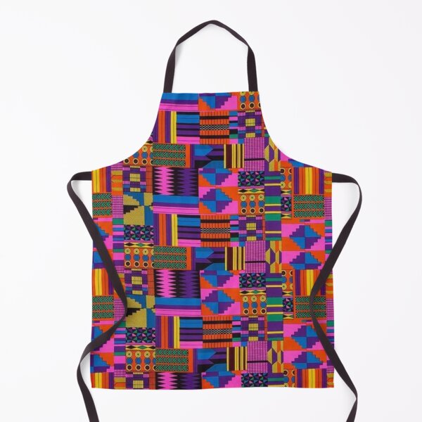 Item preview, Colorful Kente Print designed and sold by ZedColors.