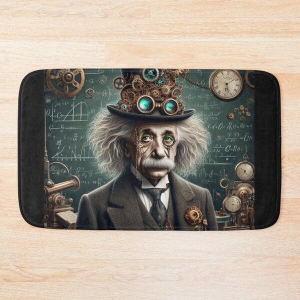 Item preview, Albert Einstein Steampunk  designed and sold by sevenmountains.