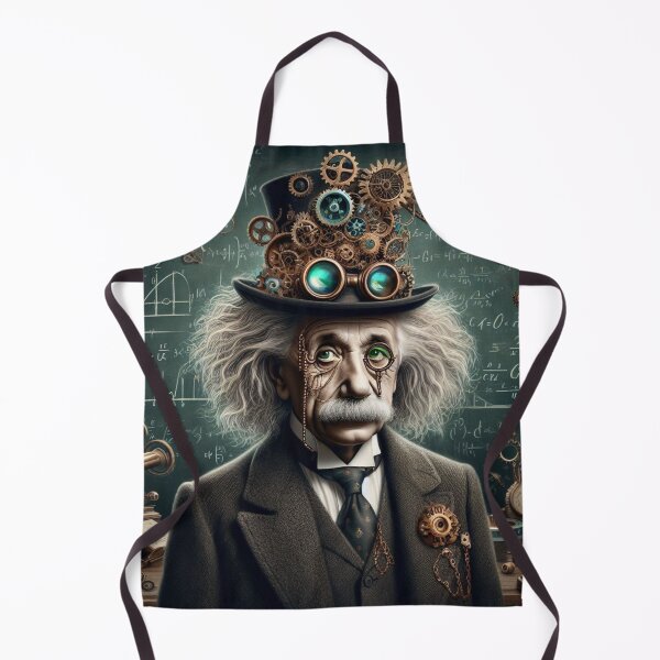 Item preview, Albert Einstein Steampunk designed and sold by sevenmountains.
