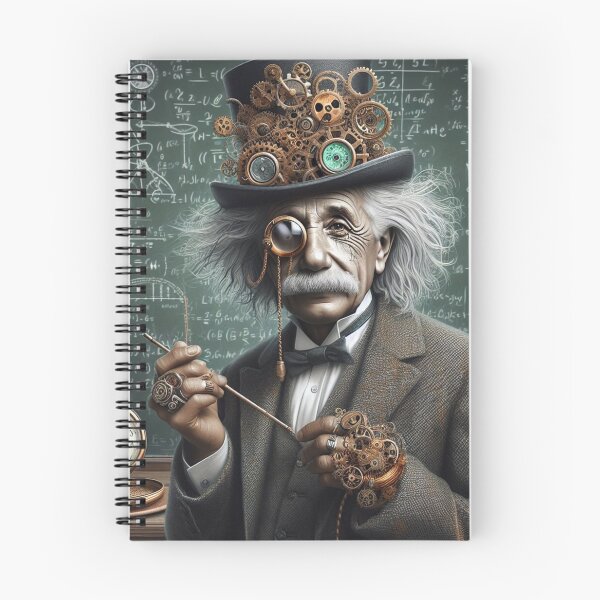 Item preview, Albert Einstein Steampunk designed and sold by sevenmountains.