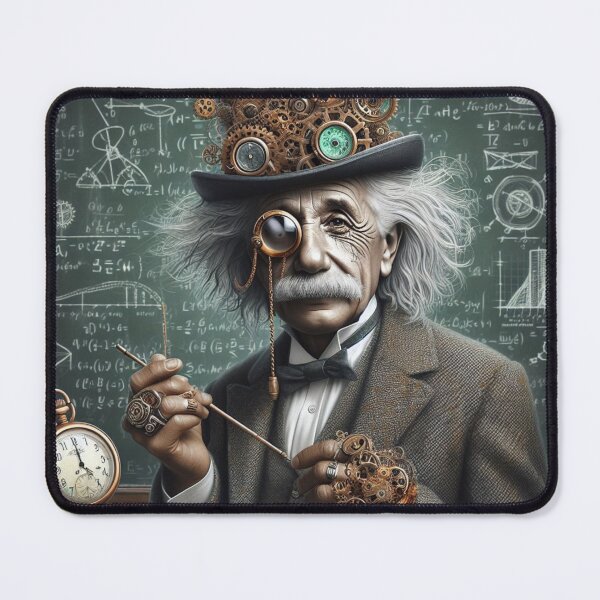 Item preview, Albert Einstein Steampunk  designed and sold by sevenmountains.