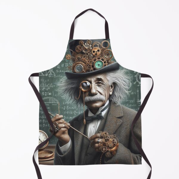 Item preview, Albert Einstein Steampunk designed and sold by sevenmountains.