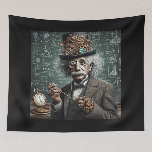 Artikelvorschau, Albert Einstein Steampunk entworfen und verkauft von sevenmountains.