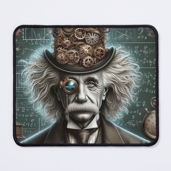Item preview, Albert Einstein Steampunk  designed and sold by sevenmountains.