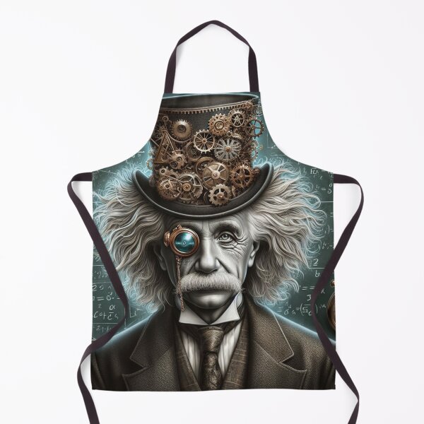 Item preview, Albert Einstein Steampunk designed and sold by sevenmountains.
