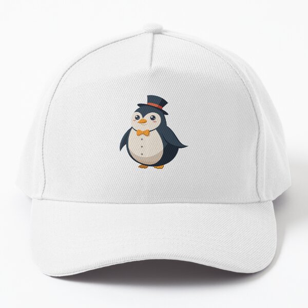 Vista previa del artículo con la obra «Mago Pingüino Gordito con Sombrero», diseñado y vendido por omerfdln34.
