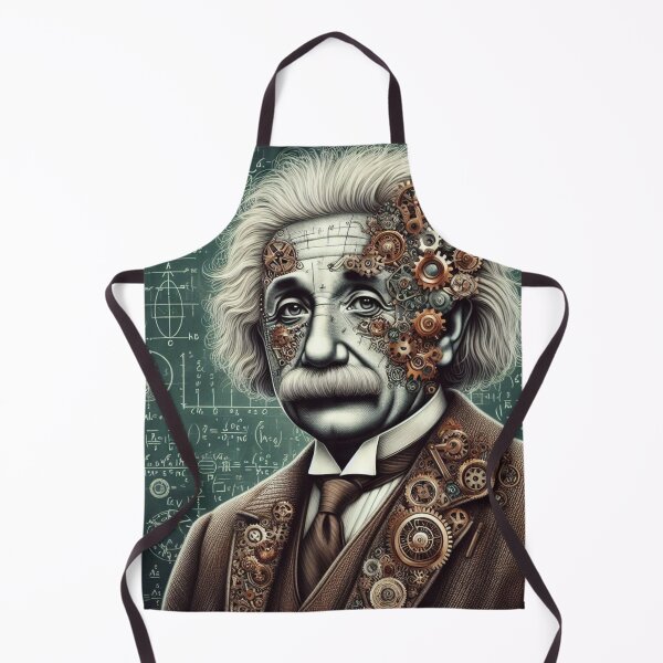 Item preview, Albert Einstein Steampunk designed and sold by sevenmountains.