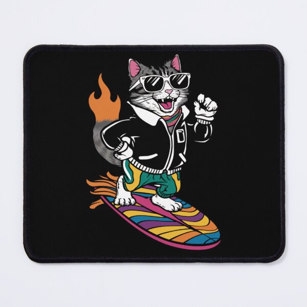 Item preview, Surfer Cat designed and sold by ArtistryAve.