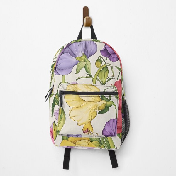 Item preview, Sweet pea embroidery designed and sold by Haji Kamora.
