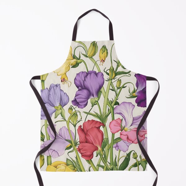 Item preview, Sweet pea embroidery designed and sold by Haji Kamora.