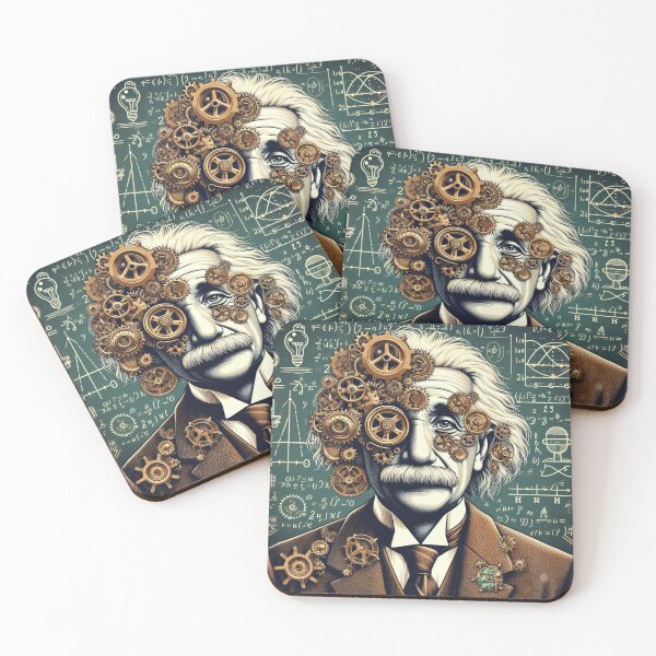 Item preview,  Albert Einstein Steampunk  designed and sold by sevenmountains.