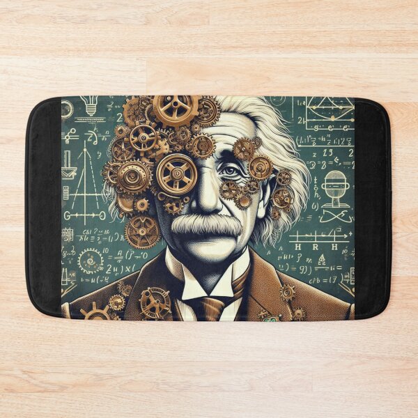 Item preview,  Albert Einstein Steampunk  designed and sold by sevenmountains.