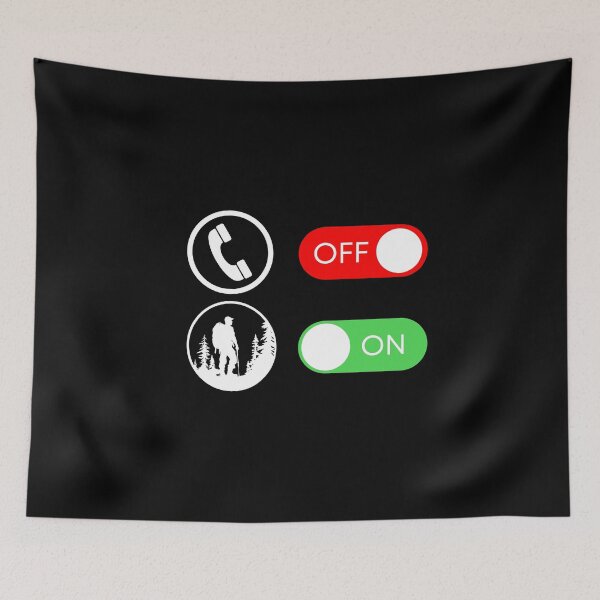 Item preview, Hiking mode on, rather be hiking, hiker hobby lifestyle, mountain explore enthusiast or fan designed and sold by NBSStore.