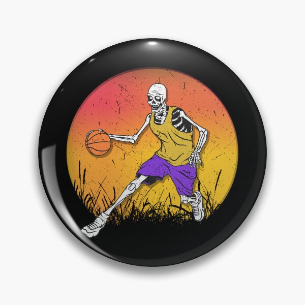 Item preview, Basketball Skeleton Sunset designed and sold by franktact.