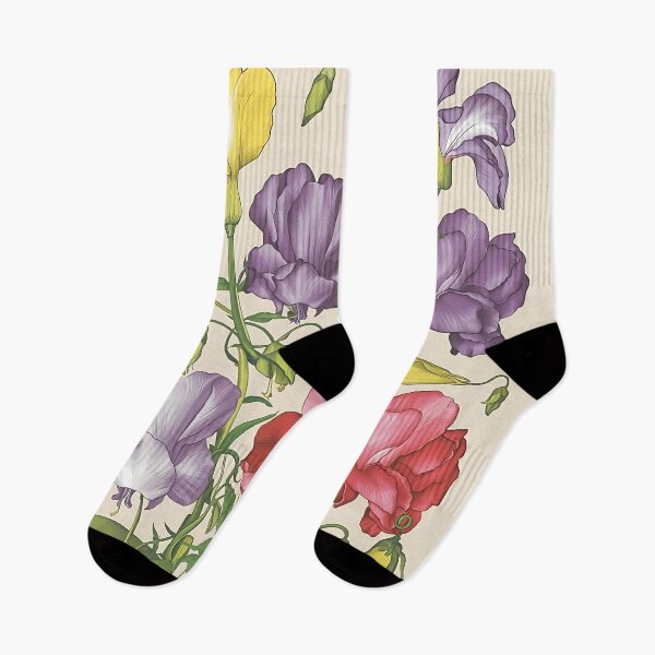 Item preview, Sweet pea embroidery designed and sold by Haji  Kamora.
