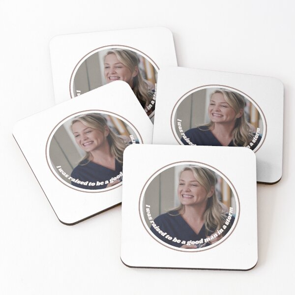 Item preview, Arizona Robbins Quote - I was raised to be a good man in a storm designed and sold by -Joanne-.