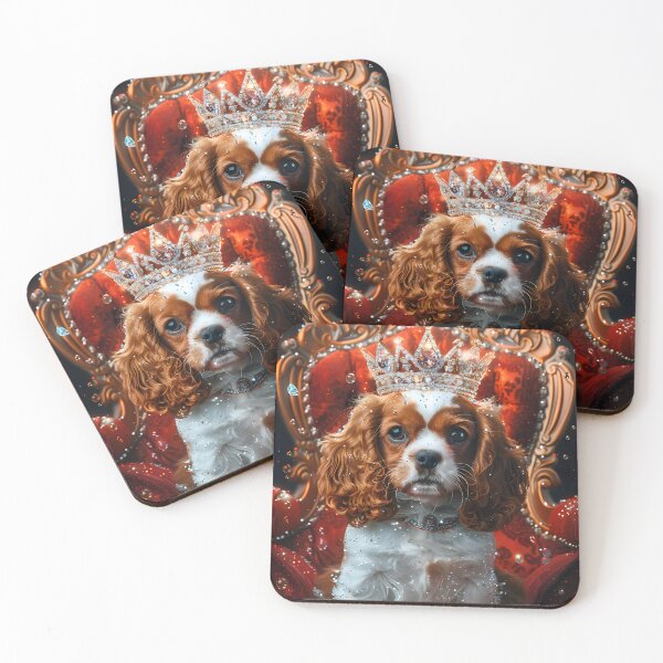 Item preview, Crowned Canine: Magical Portrait designed and sold by AI-Only Creations.