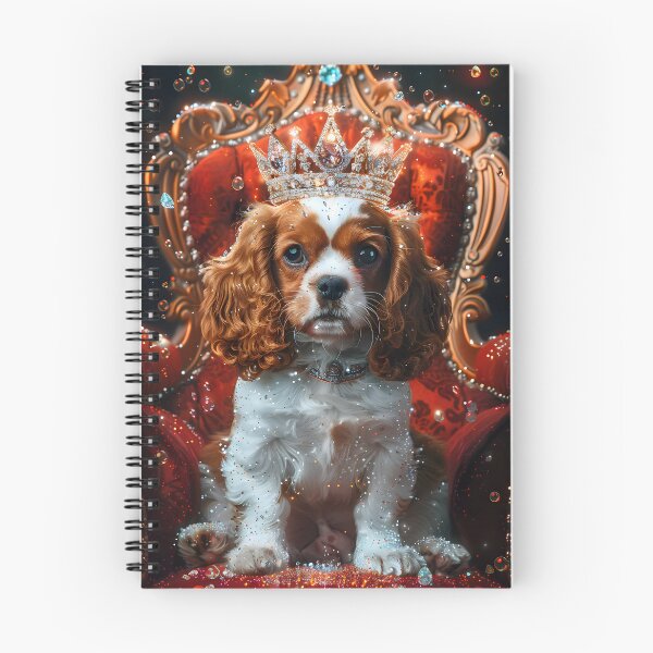 Item preview, Crowned Canine: Magical Portrait designed and sold by AI-Only Creations.