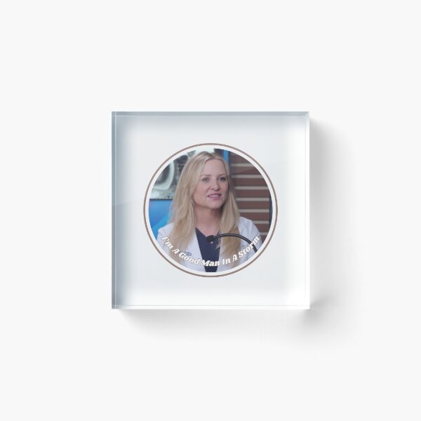 Item preview, Arizona Robbins s20 quote good man in a storm designed and sold by -Joanne-.
