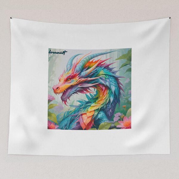 Item preview, Rainbow Dragon  designed and sold by DreamistStore.